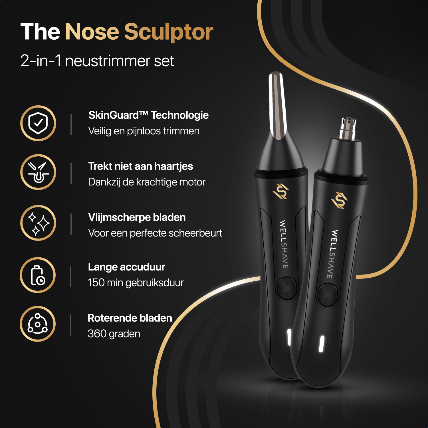 Wellshave® 2-in-1 Neustrimmer Premium™ 