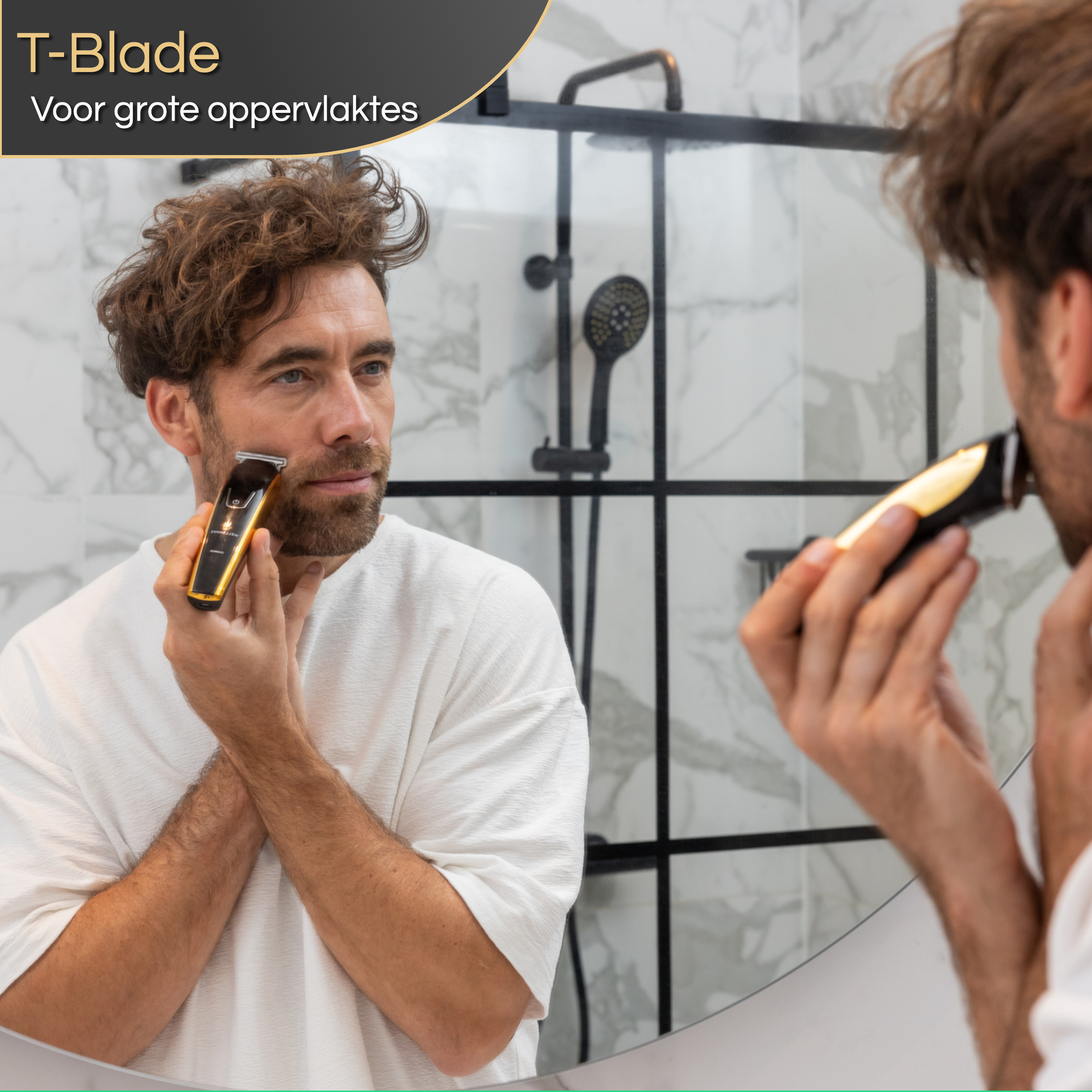 Wellshave 5 in 1 Baardtrimmer Men Shaper Gold™
