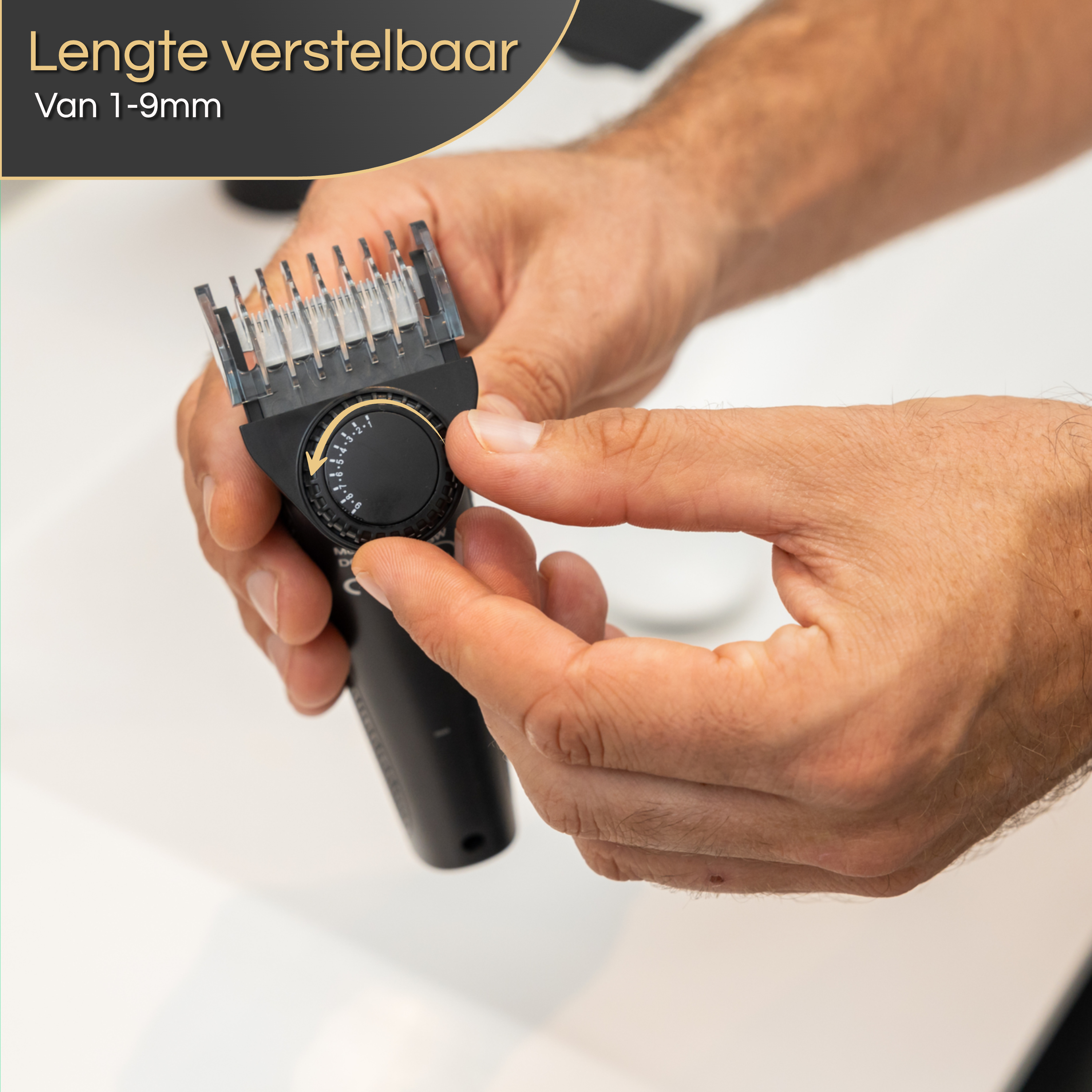 Wellshave 5 in 1 Baardtrimmer Men Shaper Gold™